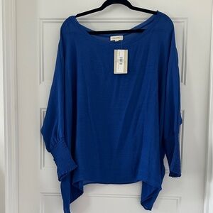 Eesome Royal Blue Women's Blouse